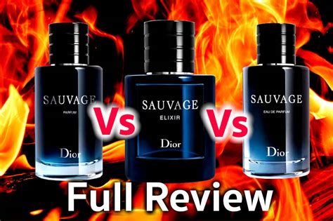 dior sauvage parfum vs edt|how long does edt last.